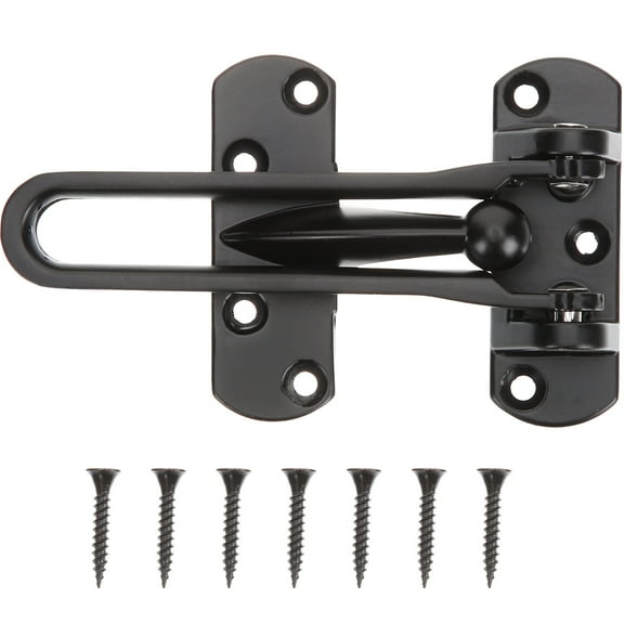 Door Security Lock Swing Bar Guard for Front Doors, Heavy Duty Door Lock Safety Protector for Home and Apartment