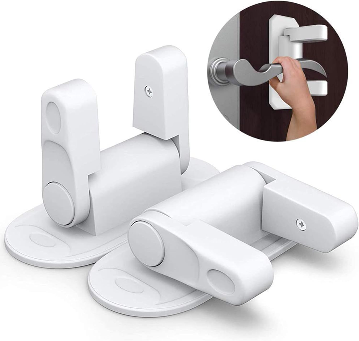 Door Locks For Kids, Child Proof Door Lock Baby Safety Locks with 3M