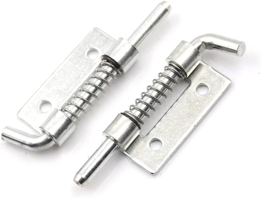 Door Locks and Latches Spring Loaded Metal Security Barrel Bolt Latch ...