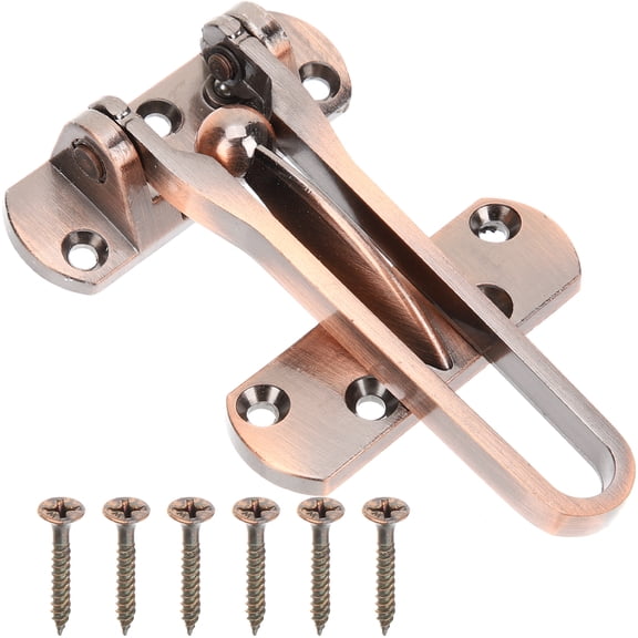 Door Locks for Hinged Swing-In Doors Hotel Latch Guard Front Stoppers Security Bar