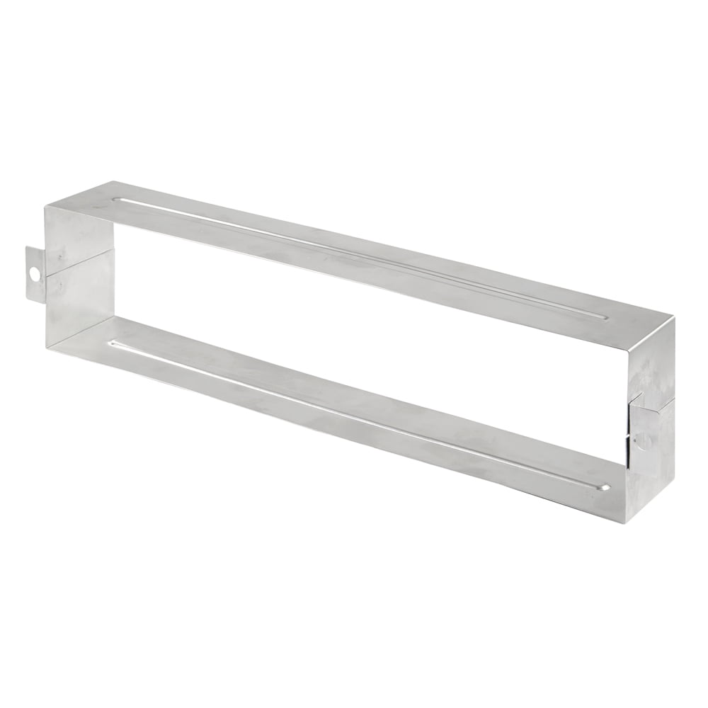 Satin Nickel Stainless Steel Rectangular Mail Slot Sleeve