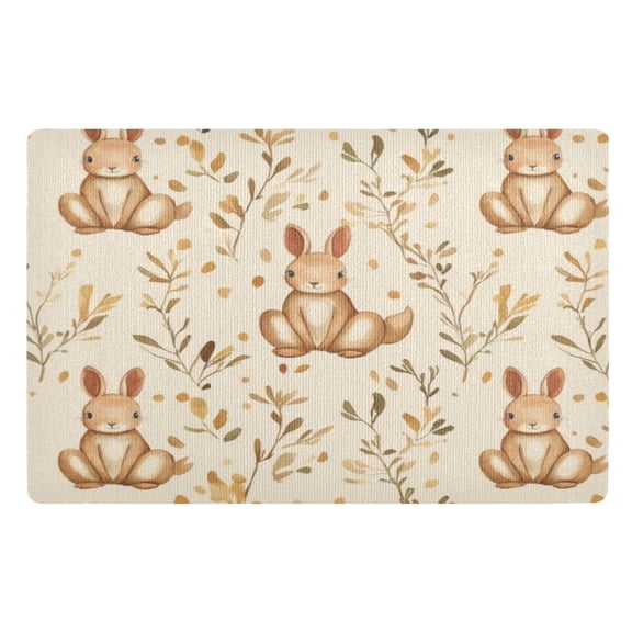 Door Mat 32x20 Inches Outdoor Doormats Bath Rugs Doormat Front Door Carpet Dust Cushion Porch Mat Living Room Mat Balcony Mat Kitchen Mat Cute Kangaroo