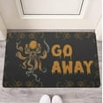 thumbnail image 1 of Door Mat Cthulhu Go Away Welcome Door Mat - Home Decor - Housewarming Gift - Couples Gift Doormat - New Home Gift - Wedding Gift Doormat 30x18 in, 1 of 4