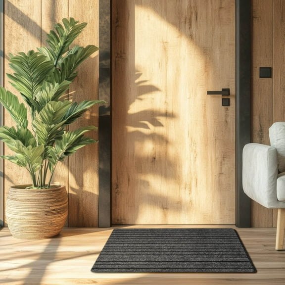 Door Mat Door Mat Cuttable Absorbent Entryway Carpet Indoor Outdoor 16x24 Inch Non-Slip Floor Covering Living Room Kitchen Hallway Decor Home Utility Floor Mat Entryway Rug