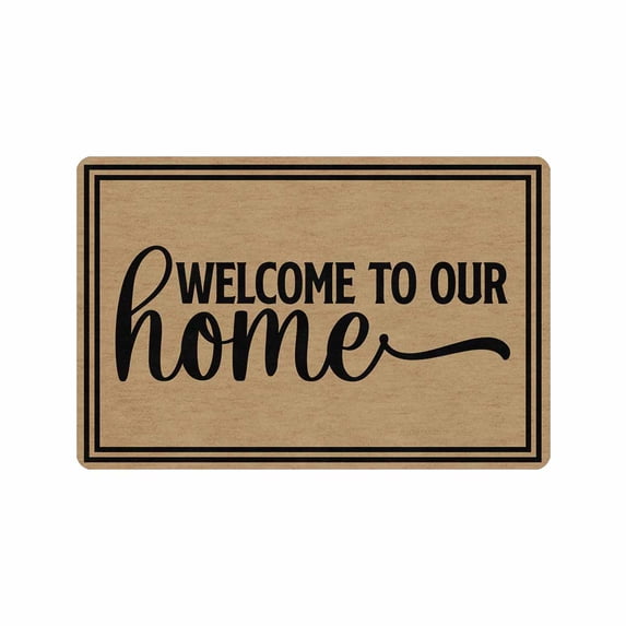Door Mat Funny Welcome Doormat Door Mat Indoor Entrance Talk, Carpet, Floor mats for Home Indoor Funny Kitchen Rugs Patio, 24X16 Inches 30X18 Inches