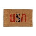thumbnail image 1 of Door Mat Independence Day USA Stars Door Mats Front Doormats with Non Slip Backing 4th of July Patriotic Door Mat Memorial Day Easy to Clean Entry Mat for Front Porch Deals of the Day Sale 16x24 In, 1 of 9