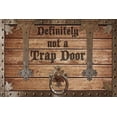 thumbnail image 1 of Door Mat Indoor Entrance Porch Welcome Funny Non Slip Rugs Classic Doormat Home Decor Definitely Not A Trap Home Decor Housewarming Decor 16x24 Inch, 1 of 4
