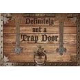 thumbnail image 1 of Door Mat Indoor Entrance Porch Welcome Funny Non Slip Rugs Classic Doormat Home Decor Definitely Not A Trap Home Decor Housewarming Decor 18x30 Inch, 1 of 4