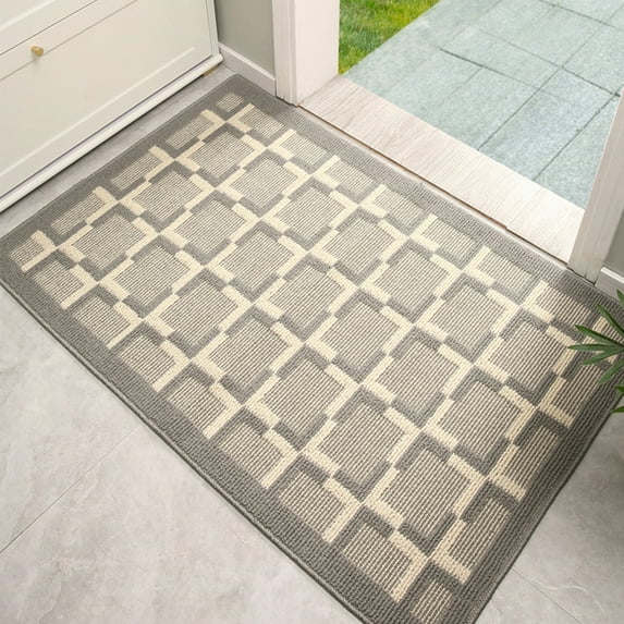 Door Mat Indoor Outdoor Doormat,Non-Slip Floor Mat,Trap Dirt and Dust Front Door Welcome Mat for Entryway,Patio(19.6x31.5in/23.6x35.4in/31.5x47in?