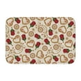 Door Mat Indoor Outdoor Entrance, Valentine's Day Rose NonSlip