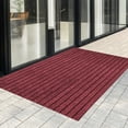 thumbnail image 1 of Door Mat Non-Slip, Cut to Size Doormat with Modern Striped Pattern for Indoor and Outdoor Entrance, Durable Polyester Carpet, 1 of 7