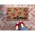 Door Mat Outdoor Entrance Funny Cherry Doormat Mat Front Door