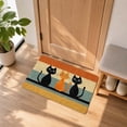 thumbnail image 1 of Door Mat Outdoor Indoor,Feeding Mats, Cute Cat Front Door mat,Non Slip Durable Feeding Rugs for Front Door, Waterproof,Porch,Resist Dirt, 15.7*23.6", Easy to Clean, 1 of 6