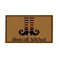 Door Mat Outside Entrance Doormat Shoes Off Witch Cute Decor Witch