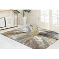 thumbnail image 1 of Door Mat Rug, Alcohol Ink Rugs, Marble Rugs, Salon Rugs, Luxury Rugs, Nursery Rugs, Silver Rug, Decorative Rug, Office Rugs, Thick Rugs, 1.7'x2.3' - 50x70 cm, 1 of 8
