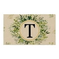 thumbnail image 1 of Door Mat Tyeign 1Pcs Summer Floor Mats Letter Family Last Name Initial Doormat Summer Doormat Holiday Mats Welcome Door Mats Front Door Mat Outdoor Rug Bedroom Rug Door Mat Outside Entrance, 1 of 4