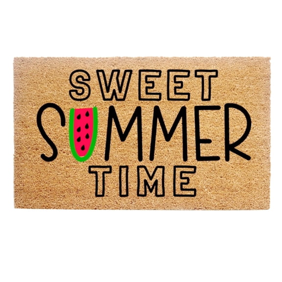 Door Mats Durable Front Welcome Mat Rugs for Living Room Summer Funny Doormat Watermelon Carpet Welcome Living Room Parties Mats Heavy Duty Non Slip Doormat for Front Door Entance Prime of Day 16x24IN