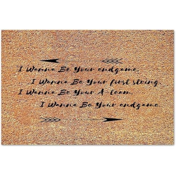 Funny Welcome Doormat for Entrance Way Indoor Front Porch Decor Carpet Ammo is Expensive Go Away Don't Expect A Warning Shot Personalized Funny Mat Anti-Slip Novelty Prank Gift Mats1624.