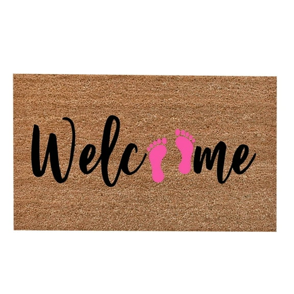 Door Matts Outdoors Outdoor Summer Door Mat Welcome Mat Outdoor Barefoot Beach Funny Cute Out Door Mats for Home Entrance Deal of The Day Outdoor Door Mats for Front Door Outdoor 16 x 24 Inch