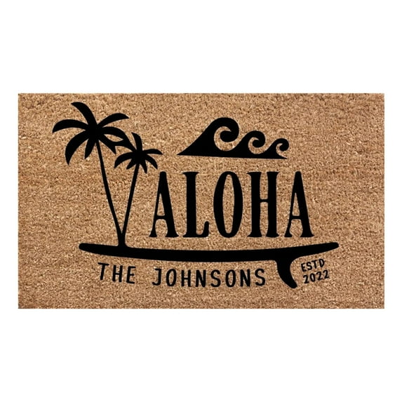 Yeetfub Welcome Mats for Front Door Outdoor Entry Funny Hello Summer Door Mat Easy Clean Patio Porch Entryway Mat Outdoor Mats for Front Door Heavy Duty&nbsp;Spring Summer Front Door Mats Rugs 16x24IN