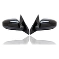 thumbnail image 1 of Door Mirror - Compatible/Replacement for '04-08 Nissan Maxima SE/SL - Powered, Heated, Manual Folding Without Memory, Unpainted - Pair, Left Driver + Right Passenger Set - 96301ZA30E, 96302ZA30E, 1 of 4