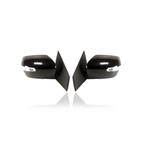 Door Mirror - Compatible/Replacement for '07-12 Mazda CX-7 S/Grand Touring - Powered, Heated With Signal - Pair, Left Driver + Right Passenger Set - EG2769120APZ, EG2769180APZ