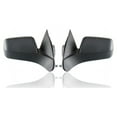 thumbnail image 1 of Door Mirror - Compatible/Replacement for '08-11 Ford Focus SE - Powered, Non-Heated, Textured - Pair, Left Driver + Right Passenger Set - 8S4Z17682BA, 8S4Z17683BA, 1 of 2
