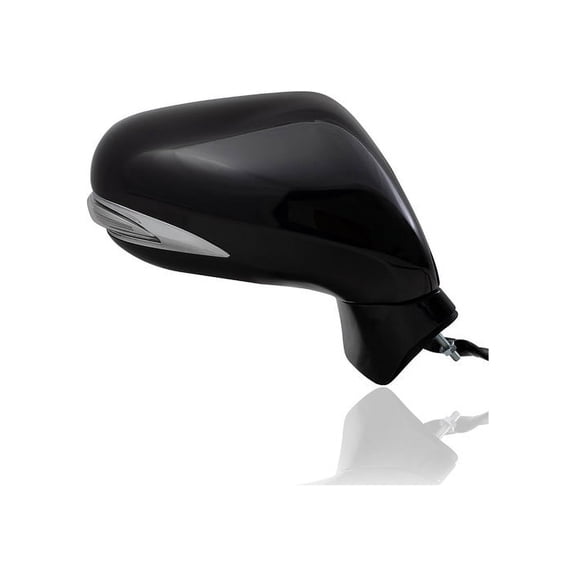 Door Mirror - Compatible/Replacement for '10-12 Lexus LS460/600h - Powered, Heated, With Signal & Puddle Lamp, Memory - Right Hand - Passenger - 8791050540C0