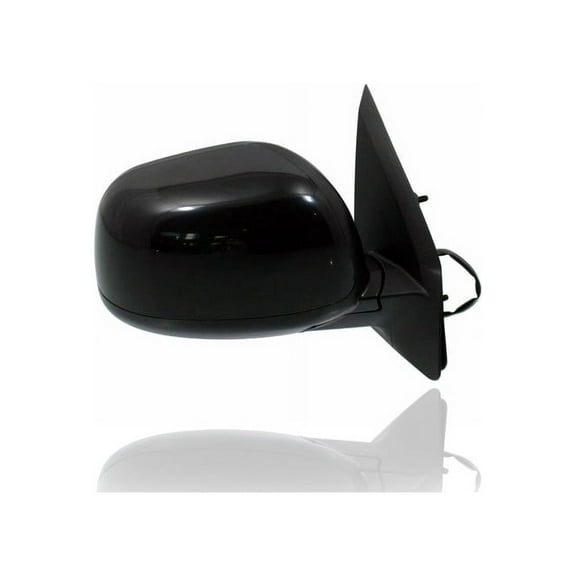 Door Mirror - Compatible/Replacement for '10-13 Mitsubishi Outlander - Powered, Non-Heated Without Turn Signal, Unpainted - Right Hand - Passenger - 7632A822