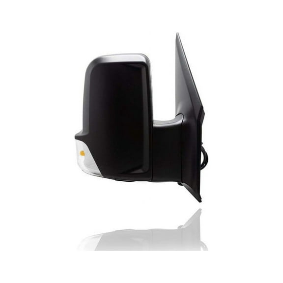 Door Mirror - Compatible/Replacement for '10-18 Dodge/Mercedes-Benz Sprinter 2500/3500 - Powered, Heated, With Signal Lamp - Right Hand - Passenger - 9068104616