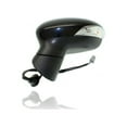 thumbnail image 1 of Door Mirror - Compatible/Replacement for '11-11 Ford Fiesta Sedan/Hatchback - Powered, Heated With Signal & Spotter Glass, Unpainted - Left Hand - Driver - BE8Z17683DG, 1 of 2