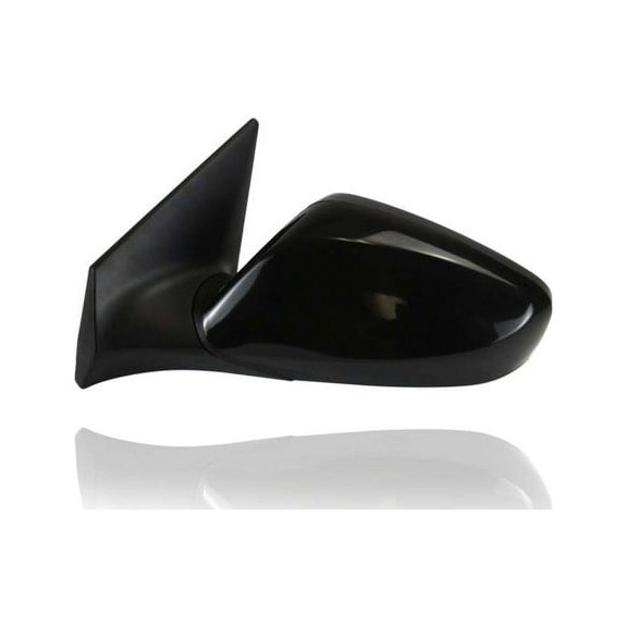 Door Mirror - Compatible/Replacement for '11-13 Hyundai Elantra Sedan, 13-13 Elantra Coupe GLS/GS (USA Built) - Powered, Heated, Without Signal Lamp - Left Hand - Driver - 876103Y100