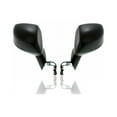 thumbnail image 1 of Door Mirror - Compatible/Replacement for '12-13 Honda Civic Sedan/Coupe-EXL - Powered, Heated, Black - Pair, Left Driver + Right Passenger Set - 76208TR0A31, 76258TR3A31, 1 of 4