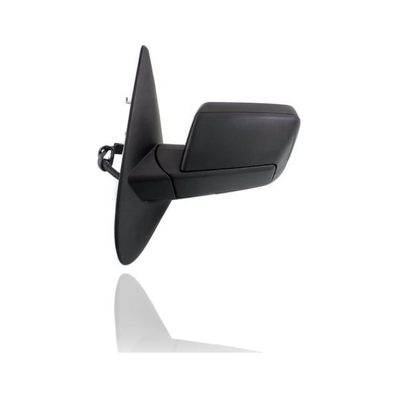 Door Mirror - Compatible/Replacement for '12-17 Ford Expedition - Manual-Folding, Powered, Heated With Signal/Puddle Lamp & Memory, Without Blind Spot, Textured Cover - Left Hand Driver - CL1Z17683BA