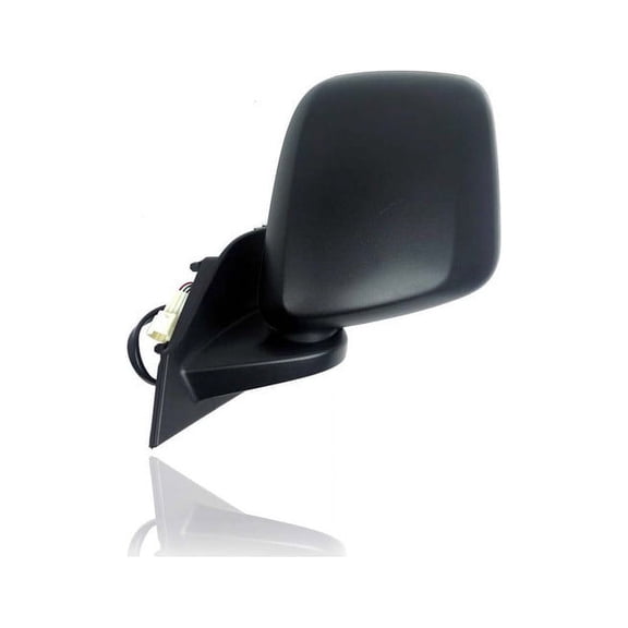 Door Mirror - Compatible/Replacement for '13-21 Nissan NV200 SV, 15-18 Chevrolet City Express LT Without Appearance Package - Powered, Heated, Textured Black - Left Hand - Driver - 963023LM0D