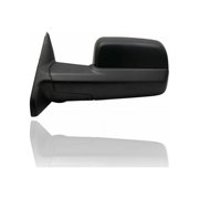 Door Mirror - Compatible/Replacement for 13-22 RAM Pickup 1500/Classic, 13-22 2500/3500 Tradesman - Manual, Black Textured - Left Hand - Driver - 68462859AA
