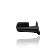 Door Mirror - Compatible/Replacement for 13-22 RAM Pickup 1500/Classic, 13-22 2500/3500 Tradesman - Manual, Black Textured - Right Hand - Passenger - 68412768AC