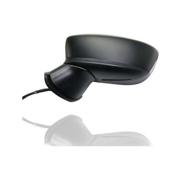 Door Mirror - Compatible/Replacement for '14-16 Mazda3 i/i SV/i Sport (Japan Built) - Non-Heated, With Signal Lamp & Blind Spot, Unpainted - Left Hand - Driver - BJD669181E