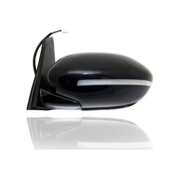Door Mirror - Compatible/Replacement for '14-17 Honda Odyssey Touring/Elite - Powered, Heated, With Signal Lamp & Memory, Without Camera - Left Hand - Driver - 76250TK8A61ZD