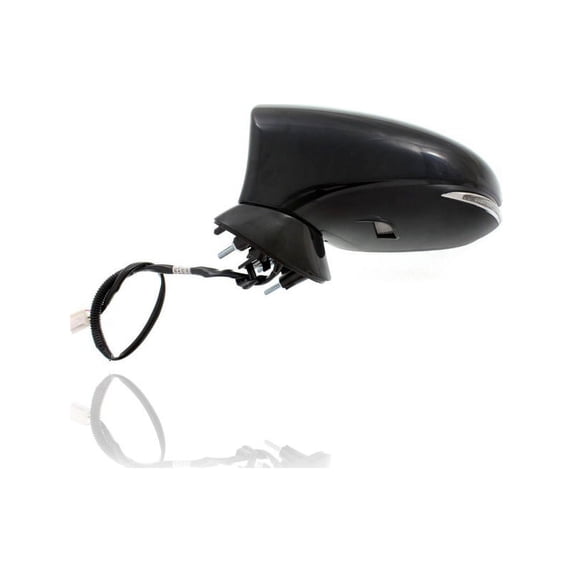 Door Mirror - Compatible/Replacement for '14-20 Lexus IS250/350/200T/300 - Powered, Heated, With Signal & Puddle Lamp, Without Blind Spot, Unpainted - Left Hand - Driver - 8794053700C0