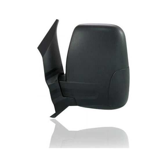 Door Mirror - Compatible/Replacement for '15-19 Ford Transit Passenger/Cargo Van Medium/High Roof - Manual, Short Arm - Left Hand - Driver - CK4Z17683AC