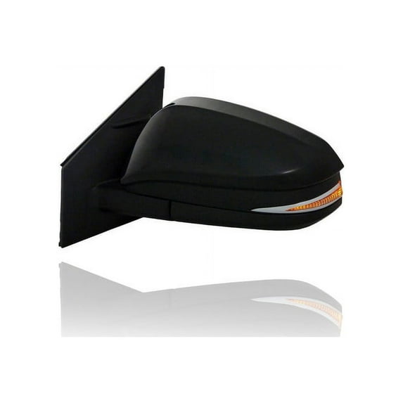 Door Mirror - Compatible/Replacement for '16-18 Toyota RAV4 XLE/SE/Limited - Powered, Heated, With Signal Lamp & Blind Spot, Without Camera - Left Hand - Driver - 879400R190C0