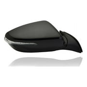 Door Mirror - Compatible/Replacement for 17-18 Kia Forte/5 Sedan/Hatchback S/EX/SX - Power Folding, With Signal & Puddle Lamp & Blind Spot - Right Hand - Passenger - 87620B0040