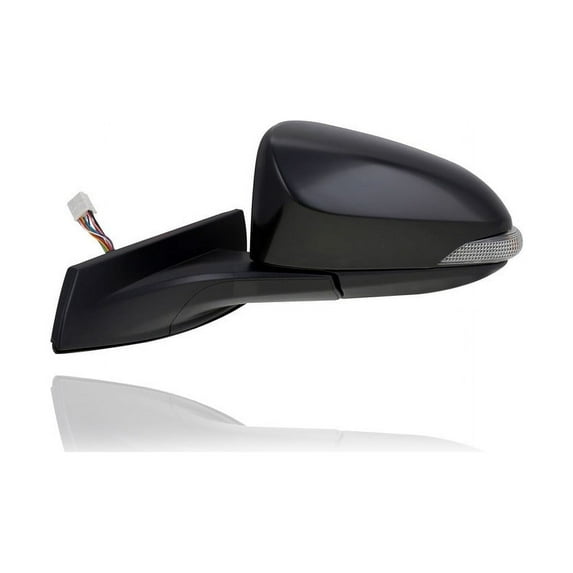 Door Mirror - Compatible/Replacement for '18-19 Toyota C-HR, 20-21 C-HR (Turkey Built) - Powered, Heated, With Manual Folding & Signal, Without Blind Spot - Left Hand - Driver - 879450F911