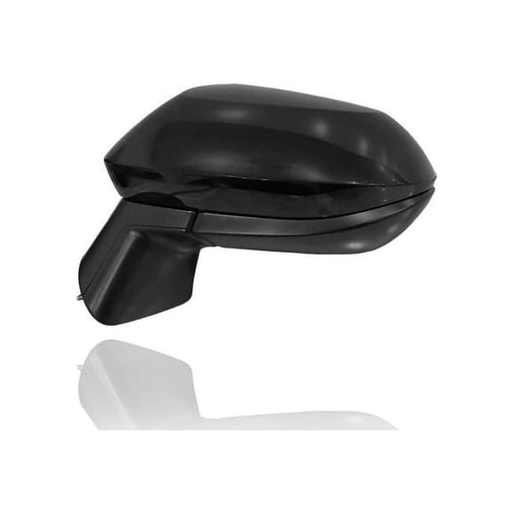 Door Mirror - Compatible/Replacement for '19-21 Toyota Corolla Hatchback, 20-22 Corolla Sedan LE - Heated, With Blind Spot, Without Signal Lamp, Black - Left Hand - Driver - 8794012K90