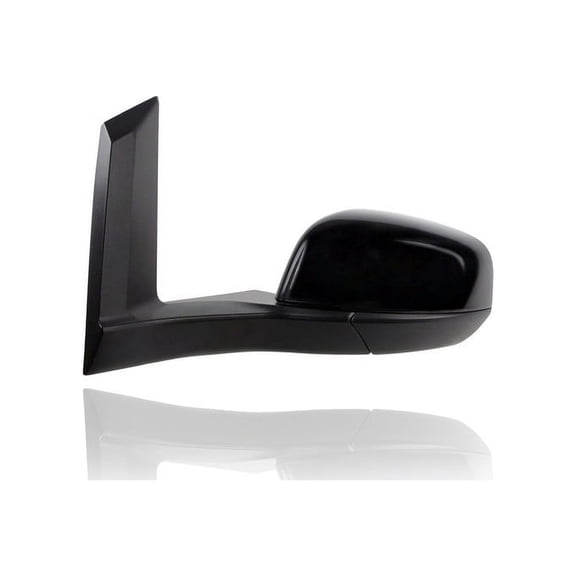 Door Mirror - Compatible/Replacement for '19-22 Ford Transit Connect - Power-Fold, Heated With Flat/Spotter Glass, Black - Left Hand - Driver - KT1Z17683M