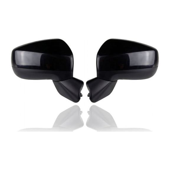 Door Mirror - Compatible/Replacement for '19-22 Subaru Forester-Base/Premium - Non-Heated Without Signal/Blind Spot/Memory, Unpainted - Pair, Left Driver + Right Passenger Set - 91036SJ512, 91036SJ501