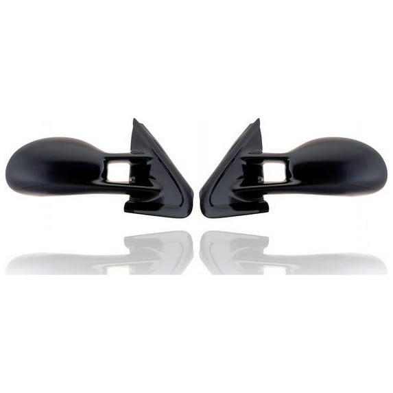 Door Mirror - Compatible/Replacement for '95-00 Chrysler Breeze Cirrus Stratus - Manual - Pair, Left Driver + Right Passenger Set - 4646802, 4646803 Fits select: 1995-2000 DODGE STRATUS