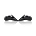 thumbnail image 1 of Door Mirror - Compatible/Replacement for '97-02 Mitsubishi Mirage Sedan - Powered, Black, Unpainted - Pair, Left Driver + Right Passenger Set - MR574380, MR574379, 1 of 2