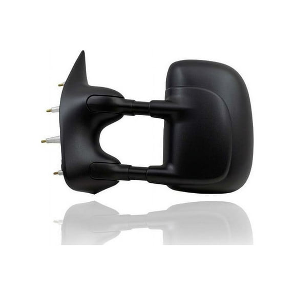 Door Mirror - Compatible/Replacement for '02-08 Ford Econoline - Powered, Telescoping - Left Hand - Driver - 7C2Z17683CA
